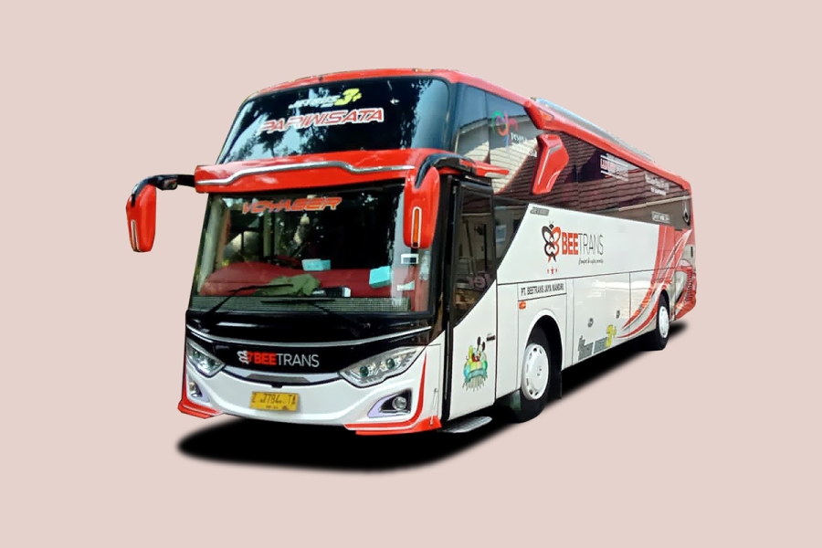 Big bus pariwisata Beetrans kapasitas 50 seats