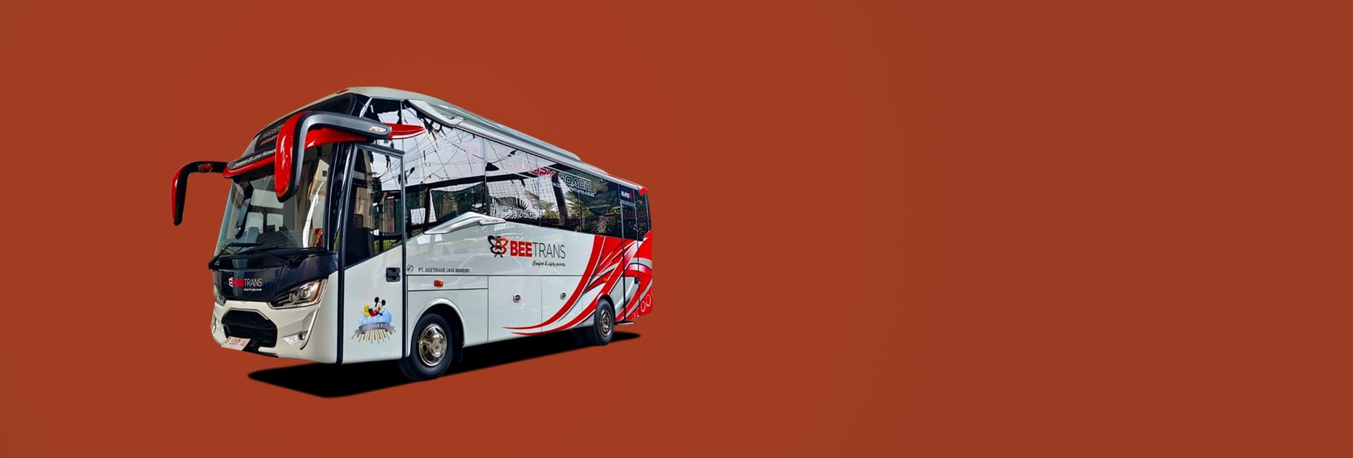 NEW! Medium Bus VIP - Legrest - Kapasitas 18-22 Seats